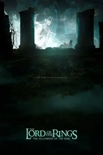 Plakat do filmu "Władca Pierścieni: Drużyna Pierścienia" #747871