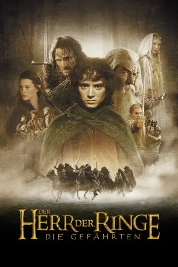 Plakat do filmu "Władca Pierścieni: Drużyna Pierścienia" #828251