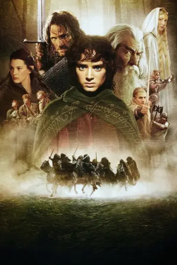 Plakat do filmu "Władca Pierścieni: Drużyna Pierścienia" #925650