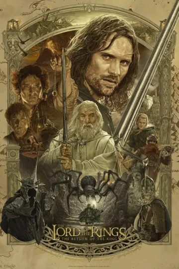 Plakat do filmu "Władca Pierścieni: Powrót króla" #11590