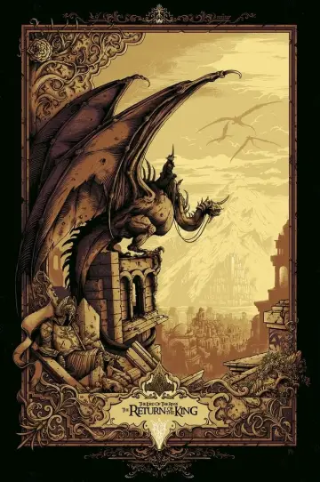 Plakat do filmu "Władca Pierścieni: Powrót króla" #11630