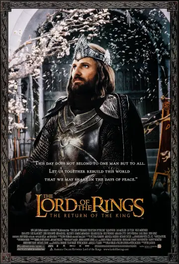 Plakat do filmu "Władca Pierścieni: Powrót króla" #11638