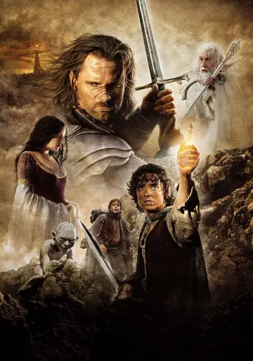 Plakat do filmu "Władca Pierścieni: Powrót króla" #170275