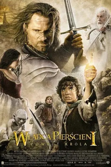 Plakat do filmu "Władca Pierścieni: Powrót króla" #514840