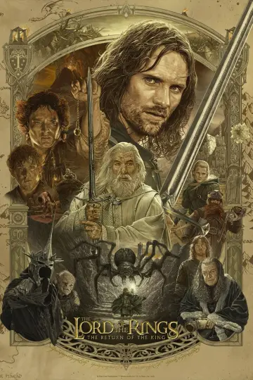 Plakat do filmu "Władca Pierścieni: Powrót króla" #514882