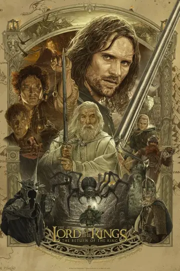 Plakat do filmu "Władca Pierścieni: Powrót króla" #514885