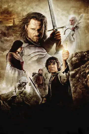 Plakat do filmu "Władca Pierścieni: Powrót króla" #514888