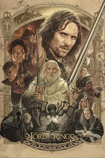 Plakat do filmu "Władca Pierścieni: Powrót króla" #514936