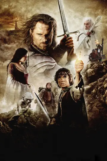 Plakat do filmu "Władca Pierścieni: Powrót króla" #514992