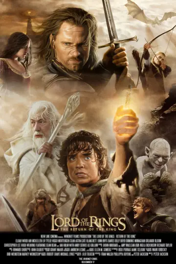 Plakat do filmu "Władca Pierścieni: Powrót króla" #514996
