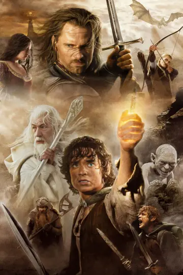 Plakat do filmu "Władca Pierścieni: Powrót króla" #515000