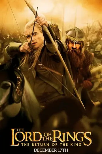 Plakat do filmu "Władca Pierścieni: Powrót króla" #515040