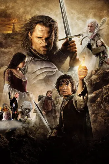 Plakat do filmu "Władca Pierścieni: Powrót króla" #748567