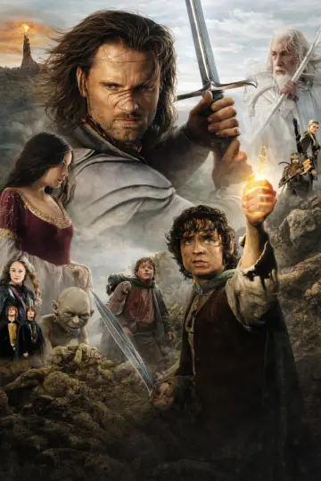 Plakat do filmu "Władca Pierścieni: Powrót króla" #797971