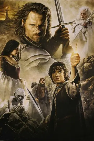 Plakat do filmu "Władca Pierścieni: Powrót króla" #925776