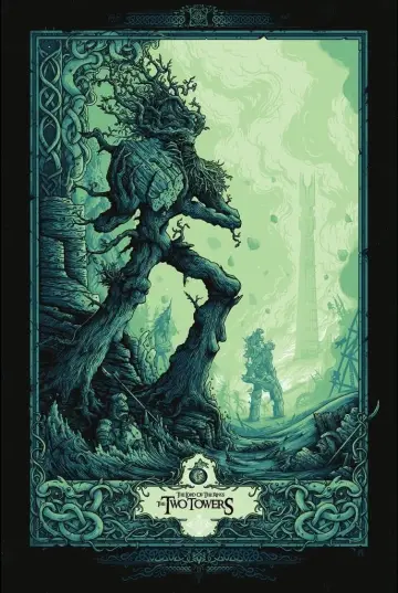 Plakat do filmu "Władca Pierścieni: Dwie wieże" #16863