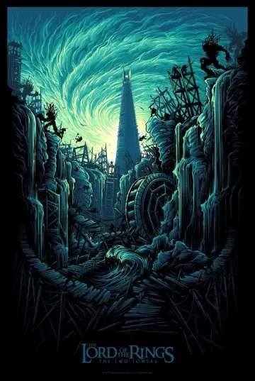 Plakat do filmu "Władca Pierścieni: Dwie wieże" #16920