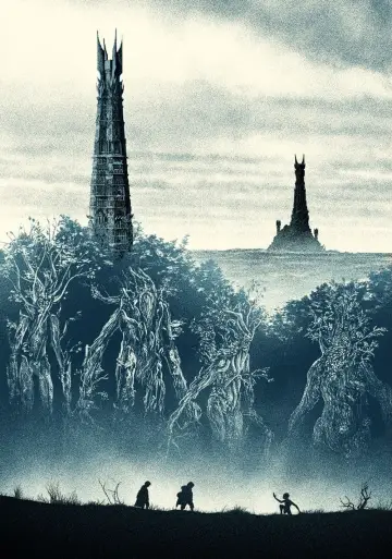 Plakat do filmu "Władca Pierścieni: Dwie wieże" #172589