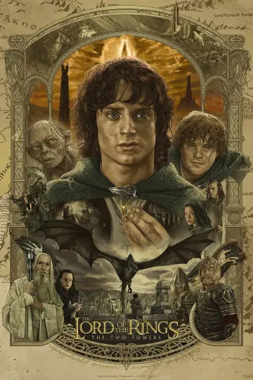 Plakat do filmu "Władca Pierścieni: Dwie wieże" #516638