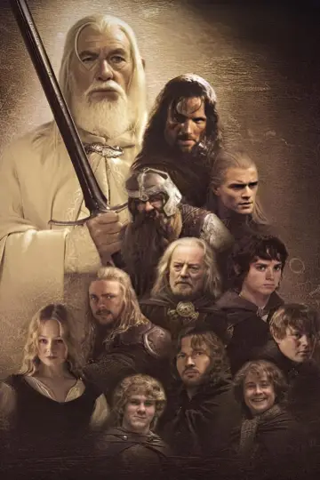 Plakat do filmu "Władca Pierścieni: Dwie wieże" #516852