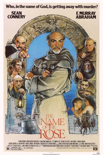 Plakat do filmu "Imię róży" #853539