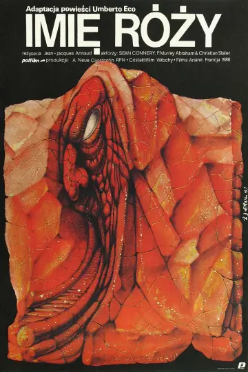 Plakat do filmu "Imię róży" #853546