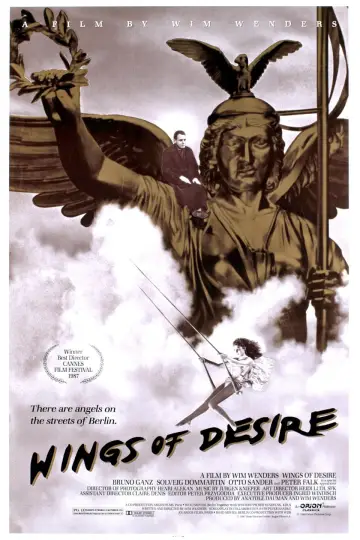 Plakat do filmu "Niebo nad Berlinem" #137557
