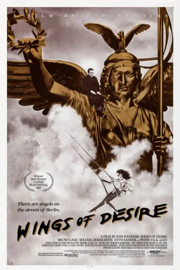 Plakat do filmu "Niebo nad Berlinem" #137561