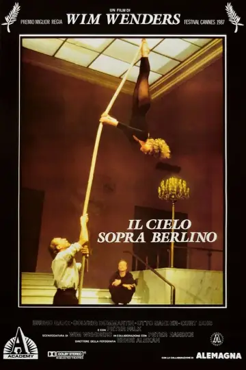 Plakat do filmu "Niebo nad Berlinem" #754406