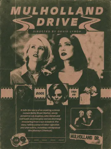 Plakat do filmu "Mulholland Drive" #914491