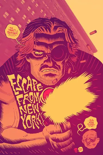 Plakat do filmu "Ucieczka z Nowego Jorku" #98744