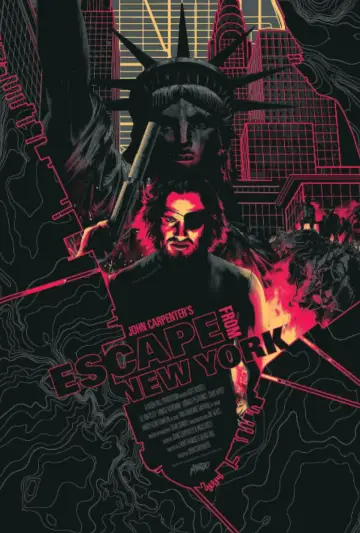 Plakat do filmu "Ucieczka z Nowego Jorku" #98766