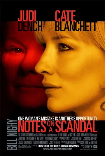 Plakat do filmu "Notatki o skandalu" #122897