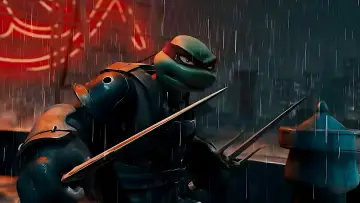 Zasłona do filmu "Wojownicze żółwie ninja" #710222