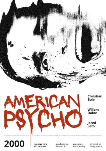 Plakat do filmu "American Psycho" #960846