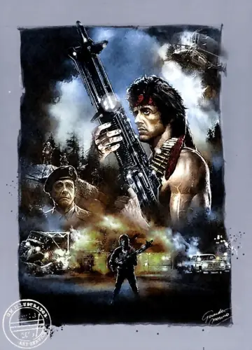 Plakat do filmu "Rambo: Pierwsza krew" #211868