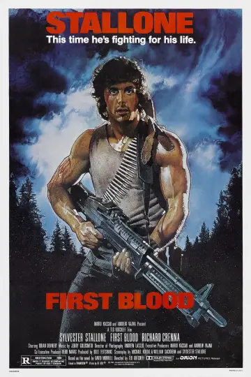 Plakat do filmu "Rambo: Pierwsza krew" #47763