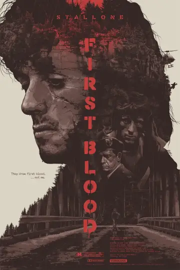 Plakat do filmu "Rambo: Pierwsza krew" #47781