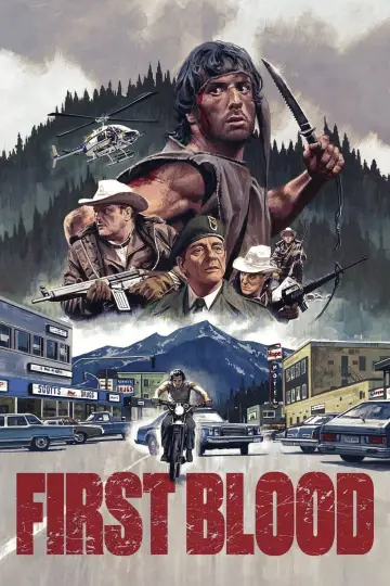 Plakat do filmu "Rambo: Pierwsza krew" #614272