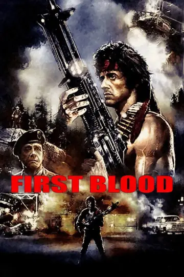 Plakat do filmu "Rambo: Pierwsza krew" #614273