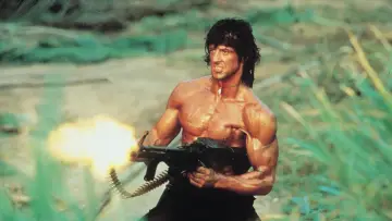 Zasłona do filmu "Rambo II" #168665