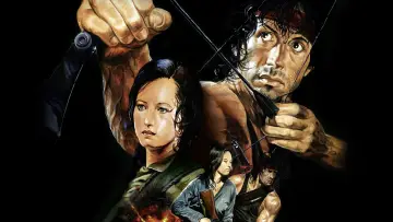 Zasłona do filmu "Rambo II" #168673