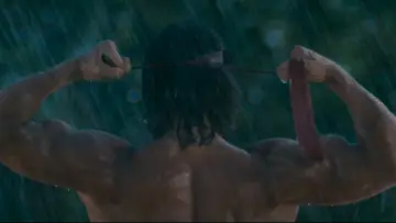 Zasłona do filmu "Rambo II" #168709