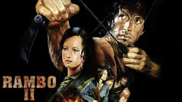 Zasłona do filmu "Rambo II" #168718