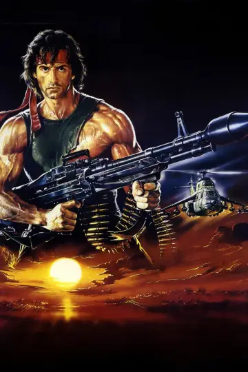 Plakat do filmu "Rambo II" #168724