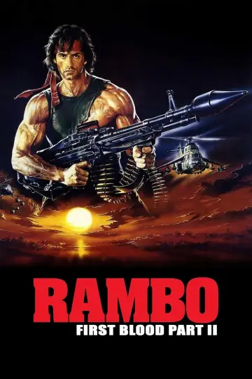 Plakat do filmu "Rambo II" #33090