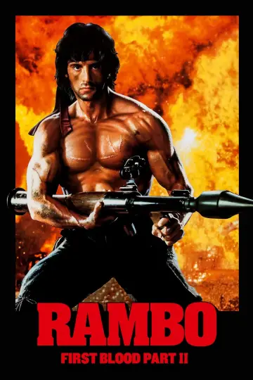 Plakat do filmu "Rambo II" #33093
