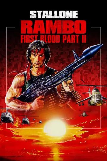 Plakat do filmu "Rambo II" #33097