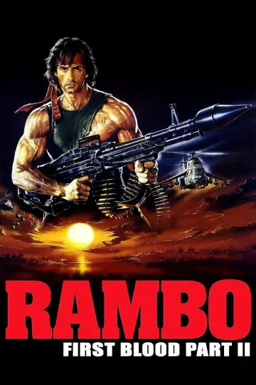 Plakat do filmu "Rambo II" #33098