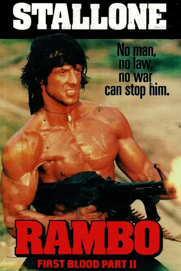 Plakat do filmu "Rambo II" #33099